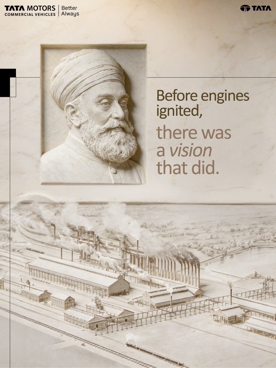 On the 187th birth anniversary of Jamsetji Nusserwanji Tata, we honour ...