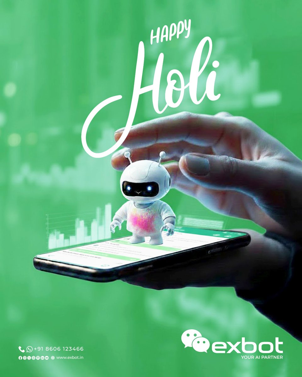 exbotai's tweet photo. Celebrate Holi, Automate Your Replies https://t.co/eHOsAB1AJJ