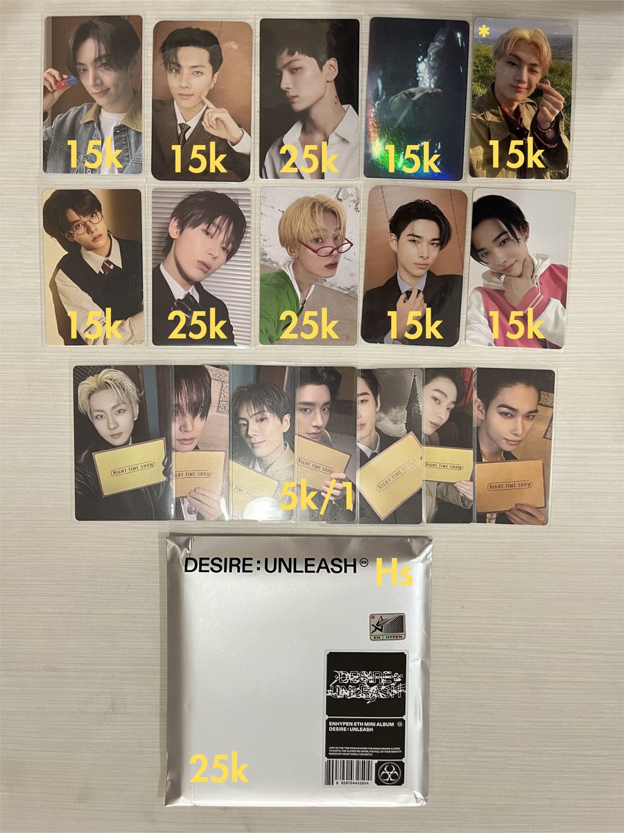 lovhoonxly's tweet photo. UPDATE WTS || Want to Sell photocard pc aab ENHYPEN Ina

💸 Price inc pack, -exc adm 🍊 3%
 *   Slight tipis-Damage, DM for condi
📍 Dom Jateng
🚚 Free Ongkir
❗️NO PRICE = SOLD 
❗️Harga tolong jangan jadi patokan https://t.co/ZEKRhbzgE9