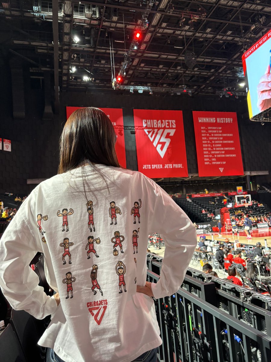 NBA PAINT』グッズの白のロンT サイズけっこう大きいです！ 身長167cm