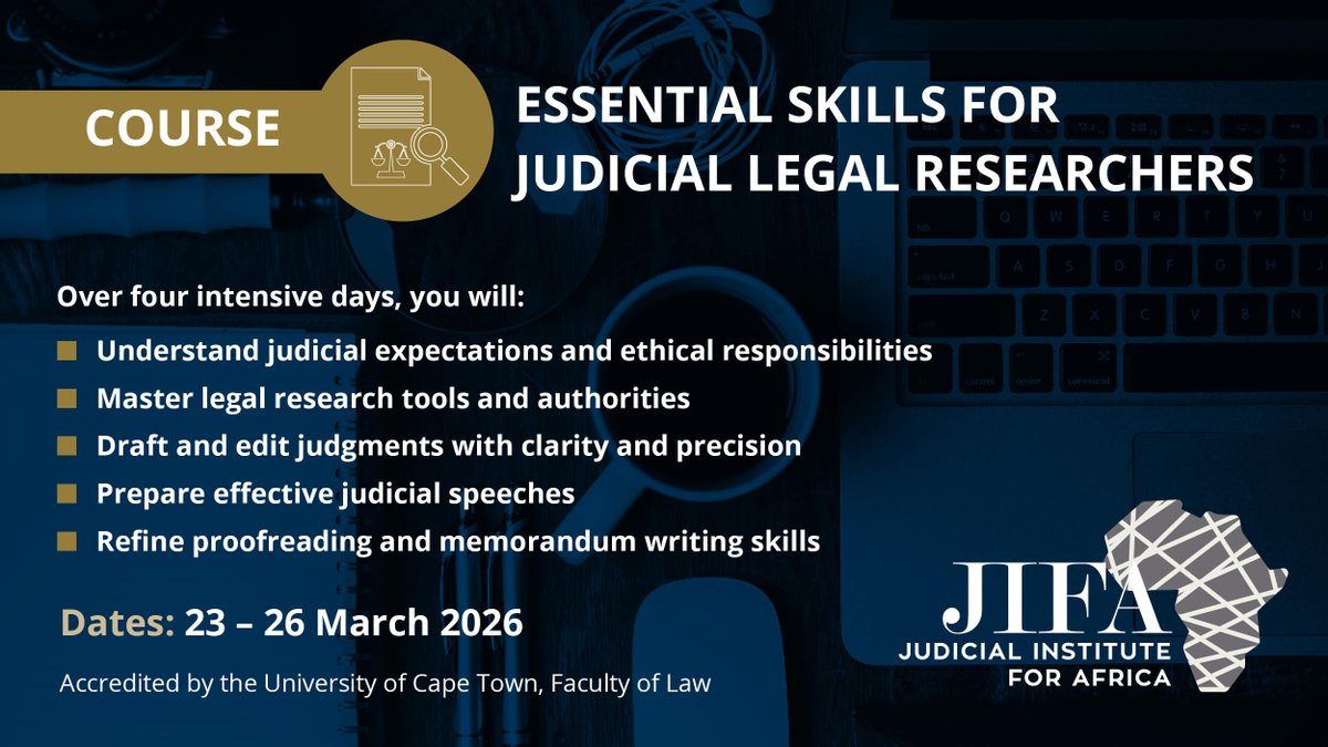 Judicial Institute For Africa tweet media