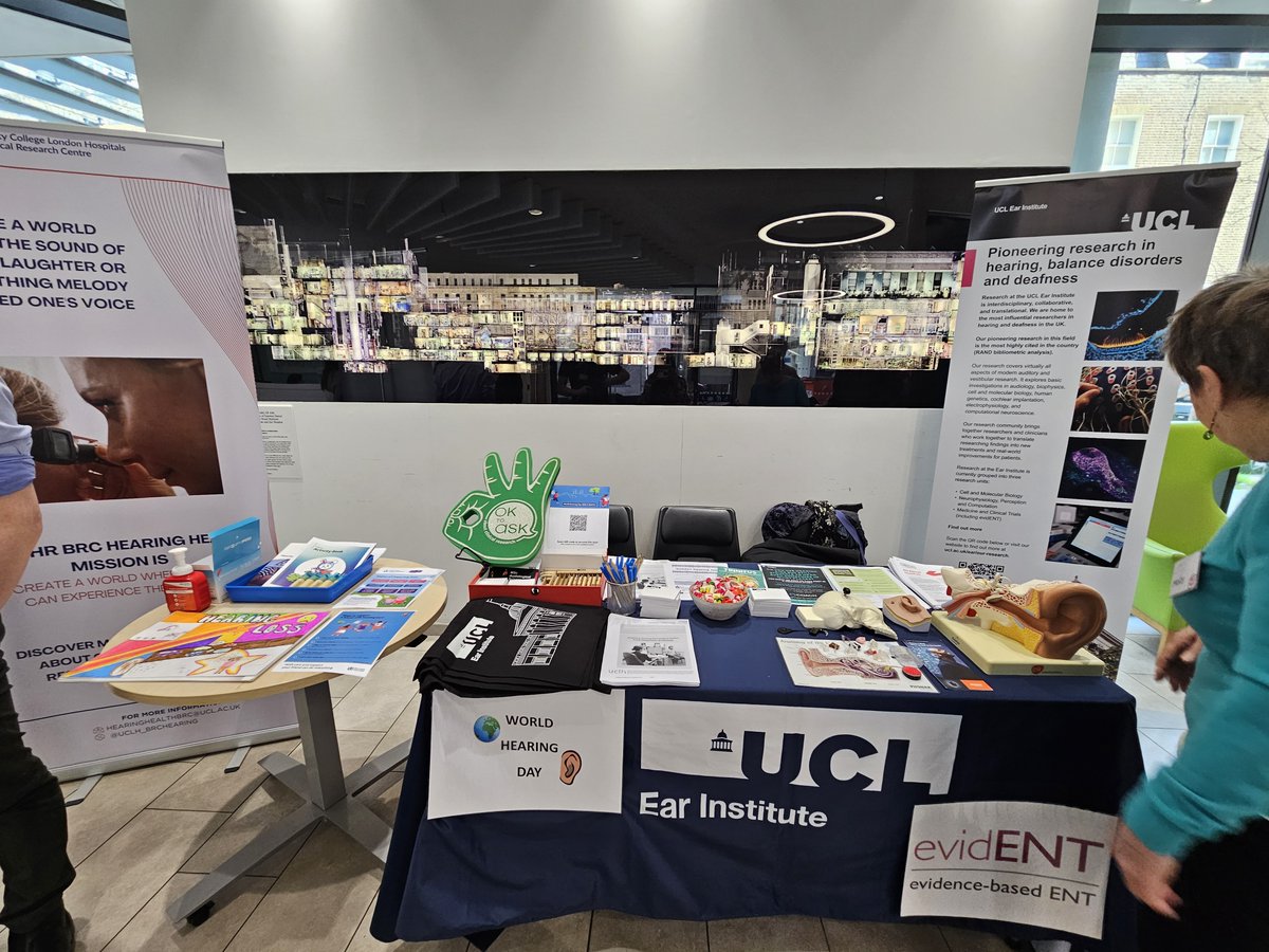 NIHR UCLH BRC Hearing Health Theme, EvidENT tweet media