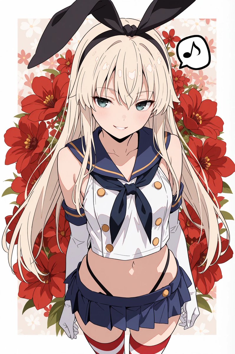 からのオグリキャップ （島風コス） 違和感無いね… sfw illustration