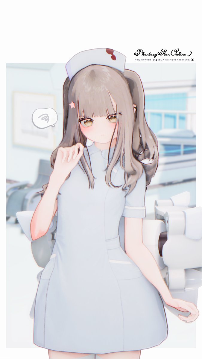お仕事ちゅうはマジメカラー꒰,,´^`,,⑅∪ ꒱
#PSO2NGS_SS #メンテの日なのでssを貼る