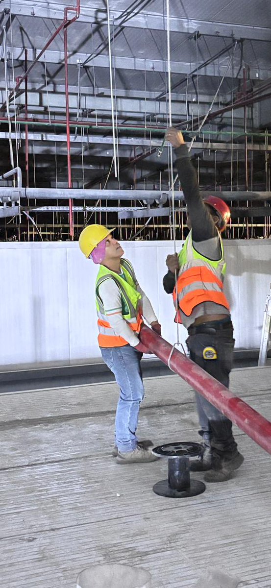 THABATCO26's tweet photo. On-site installation works in progress at the Prima Factory. 
#SaudiArabia #THABATCO #contracting  #ProjectUpdate #firesafety #primafactory https://t.co/hx35nxhhNH
