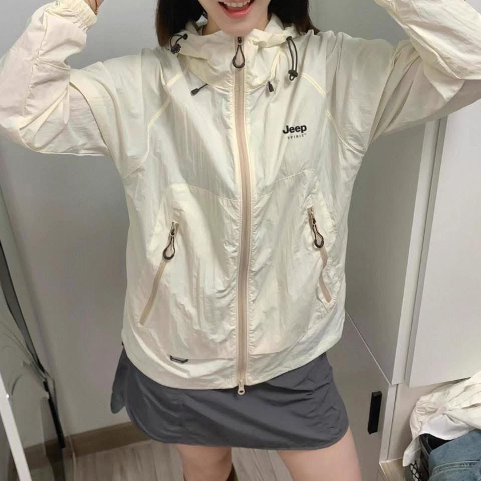 minttt_s's tweet photo. ꕀ .* 🧃⸝⸝⸝ #prewithmamint 🛺 ⋆｡
☀️Jeep Spirit UPF50 Sun Protection Jacket
เสื้อกัน UV50%  ใส่สบาย ไม่ร้อน 

มี 5 สี : Cream almond / shell pink / Lima green / Glacier Blue / Black / Lavender 
Size : XS-3XL

🧺 : 499.- 
🧸 : รอ 4-6 week https://t.co/Nt8191C3Jf