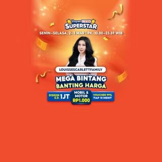 deatmobatik's tweet photo. Shopee Live: Mobil 1RB Spesial Flash Sale. Tonton LouisseScarlettFamily live sekarang: https://t.co/LmKARcFVqb https://t.co/WmGFimI9M0
