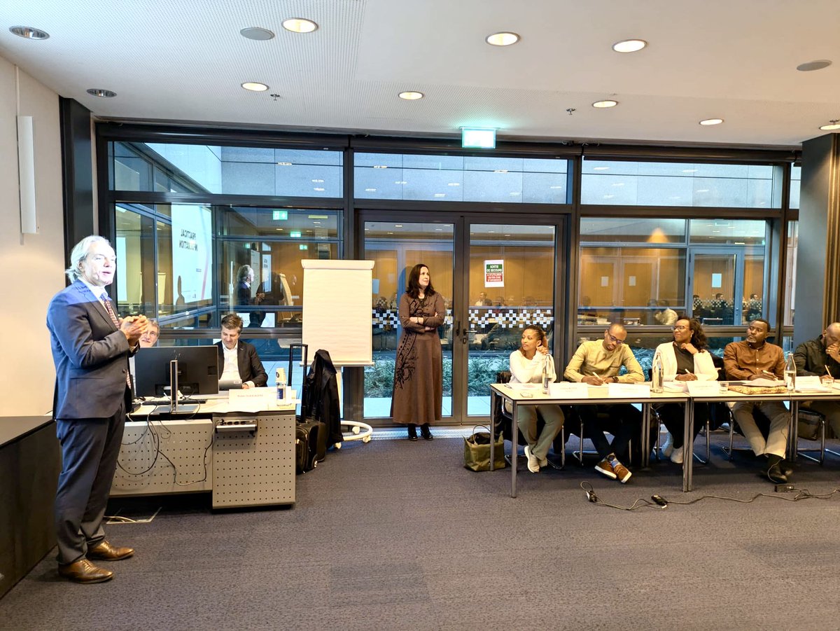 RwandaBankers's tweet photo. The ABLP Banking Simulation Module is officially underway in Luxembourg!

Yesterday, we kicked off the Banking Simulation Module of the Advanced Banking Leadership Programme (ABLP)  in Luxembourg in partnership with @attf_lu, bringing together 20 bankers from 9 member banks for an intensive week of strategy, decision-making, and real-world financial simulations.

#RwandaBankers #CapacityBuilding