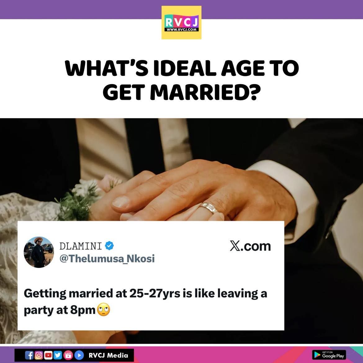 RVCJ_FB's tweet photo. What's the Ideal Age.?? https://t.co/mOQPxmW4ou