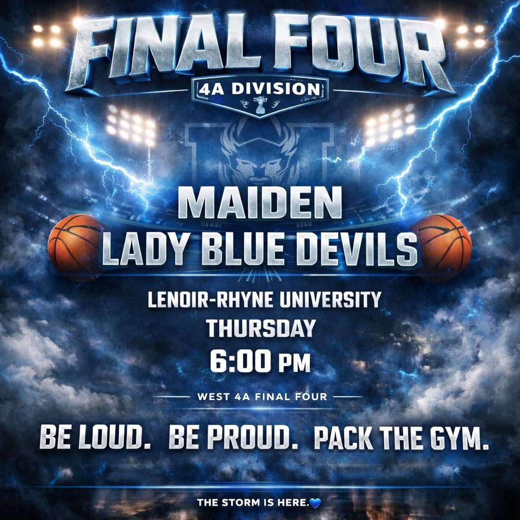Maiden High Lady Blue Devils Basketball tweet media
