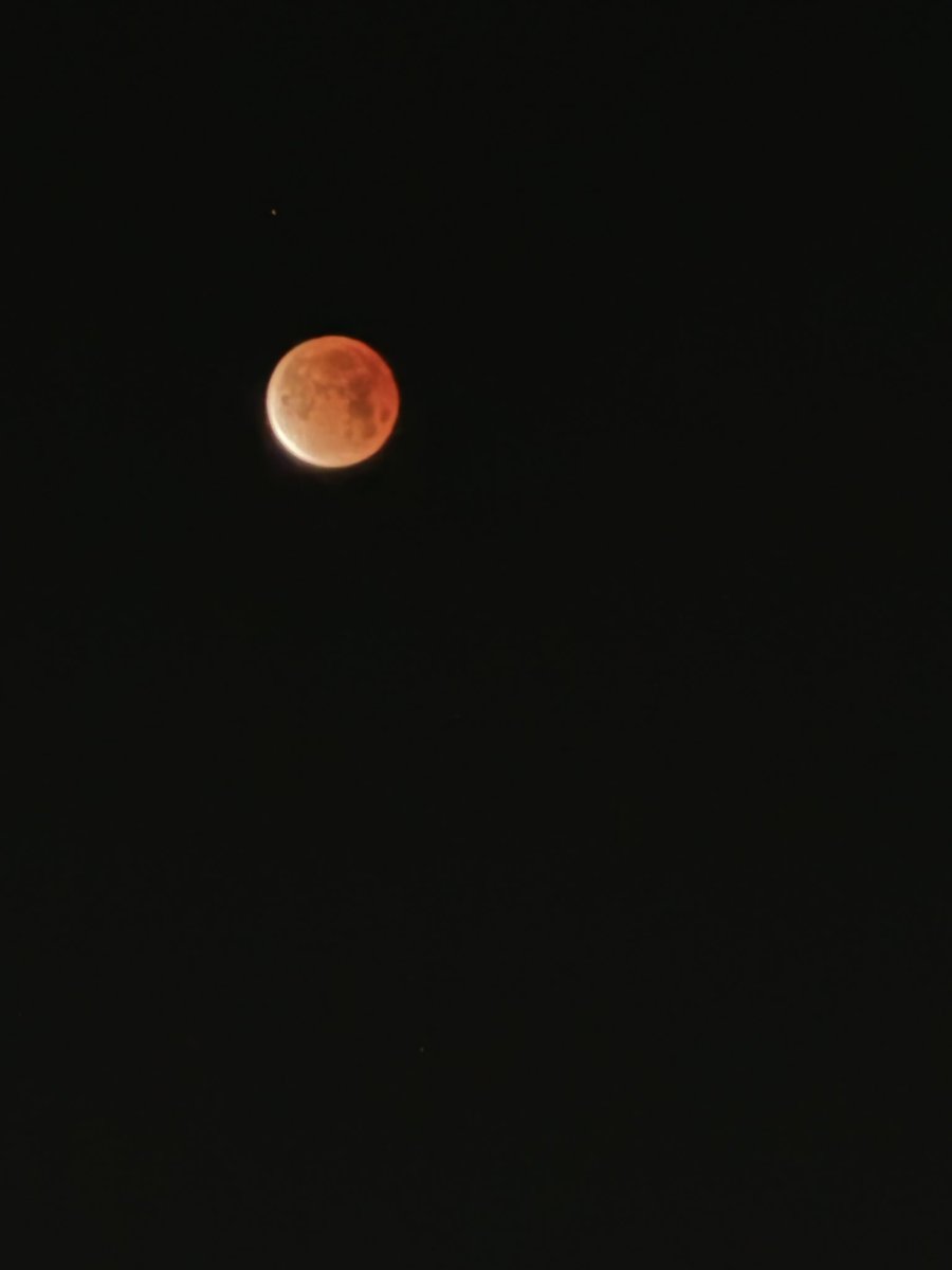 nategreyyy's tweet image. Beautiful Eclipse / Blood Moon a few mins. ago 🌙