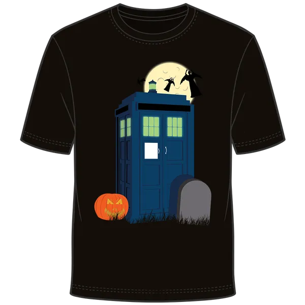 WhoMerchandise's tweet photo. New print on demand t-shirts!

Two new Doctor Who t-shirts have been added to Forbidden Planet's selection for print on demand:

Haunted Halloween TARDIS
https://t.co/n8X6SSoT9Q

Dugga Doo
https://t.co/mibbsbVoHZ

Also available in the women's fit selection (see last post) https://t.co/qhdU3WhtN2