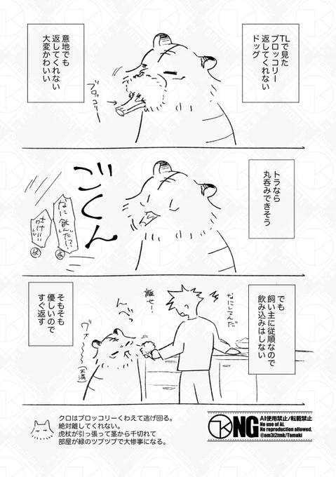 🐯と🥦 