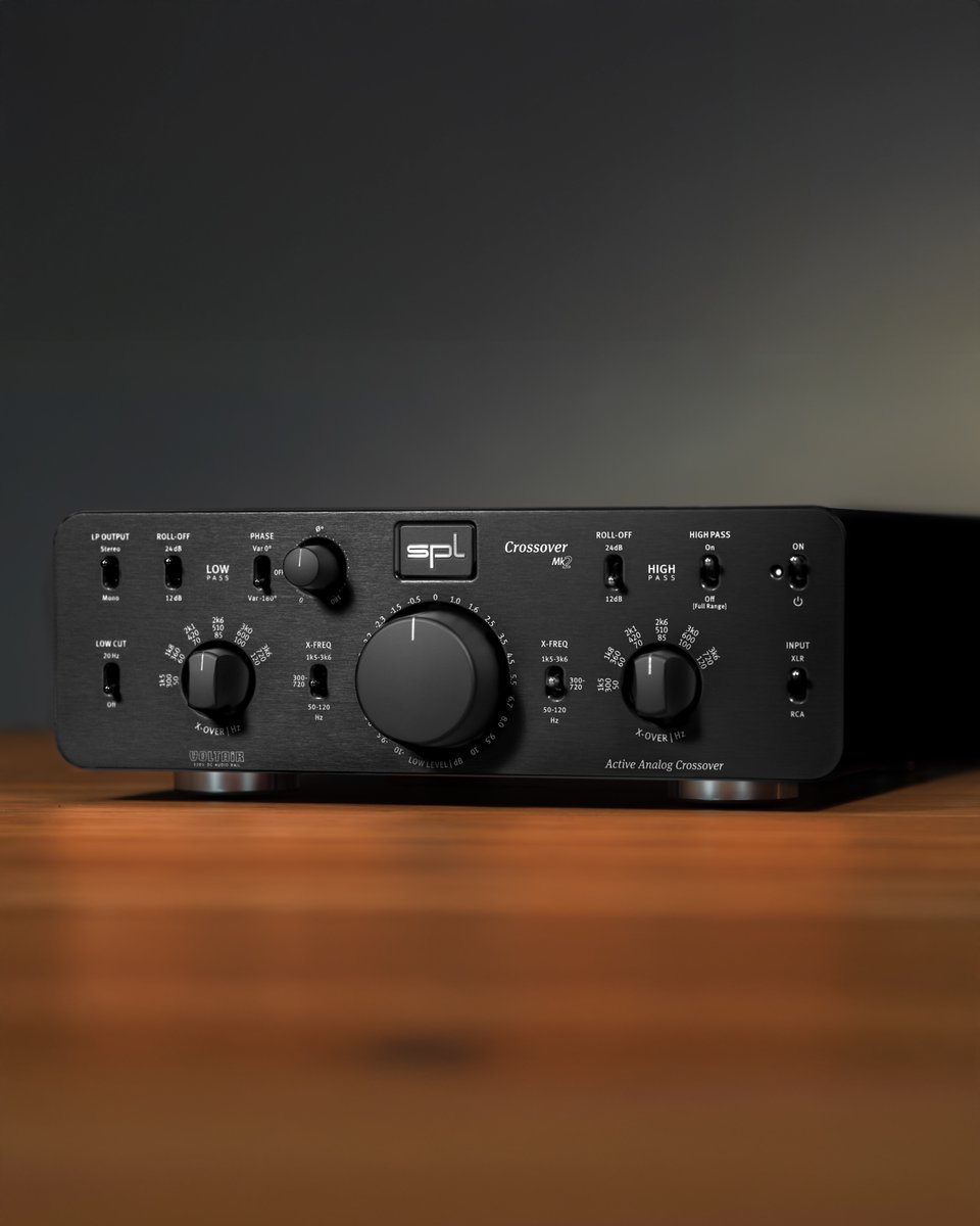 splhifi's tweet photo. Crossover Mk2 👉 the analog crossover in its second generation 🙌
The second generation of the SPL Crossover features even more crossover frequencies and an extended range of functions – making it the best and most versatile SPL crossover ever 🔥
👉 https://t.co/hFtkWlQxhR https://t.co/CkEt3gaJU8