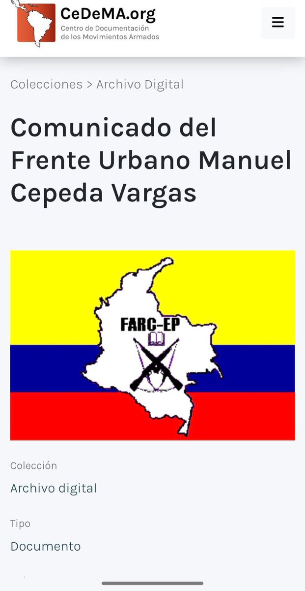 CumbiaMe's tweet photo. @RevistaSemana Fuera Cepeda #Abelardo https://t.co/95zwIvZNi0