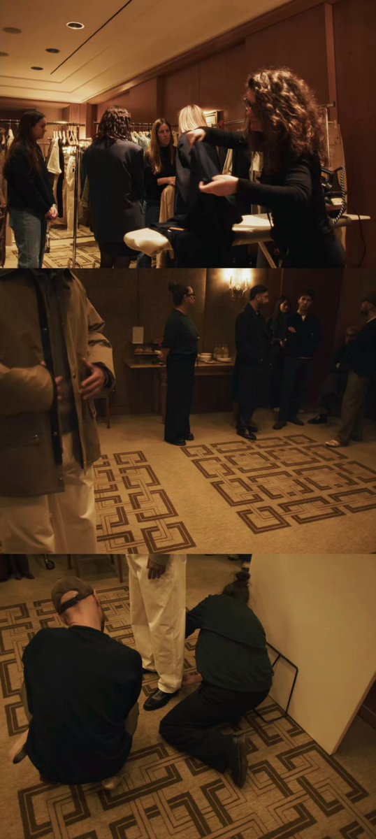 ตอนเซียวจ้านลองชุดเสื้อผ้าของ Tod's คุณ Matteo Tamburini Creative Director และทีมงานของ Tod's ในการดูแลแก้ไขปรับแต่งก็อยู่ด้วย อีกหนึ่งความให้เกียรติต่อโฆษกแบรนด์ระดับโลกเซียวจ่ายในการเตรียมความพร้อมสำหรับงานแฟชั่นโชว์ระดับโลก Tod's MFW 2026

#MFW26 
#ReadyforTods
#TodsFW26 #Tods