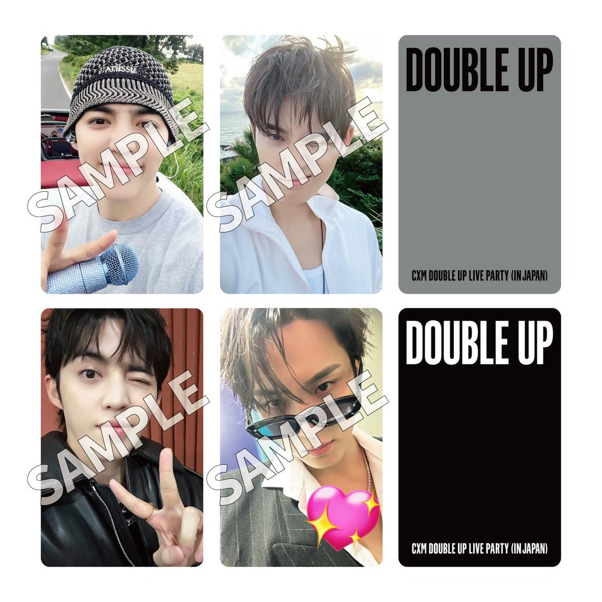SEVENTEEN セブチ CxM ギュチョル エスクプス ミンギュ DOUBLE UP HYPE