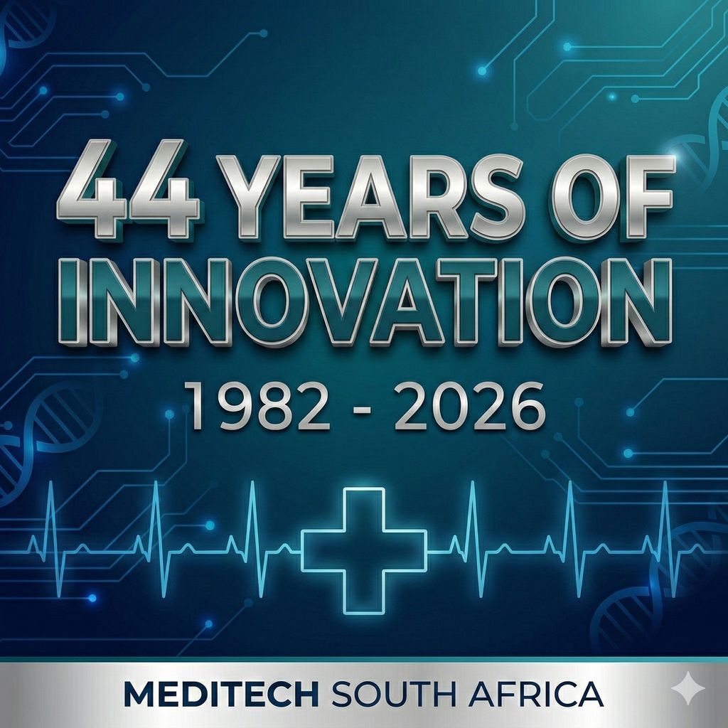 MEDITECHSA's tweet photo. MEDITECH SA turns 44!
44 years of growth, innovation and care — all thanks to our amazing team, clients and partners. Here’s to the journey so far and the bright future ahead, together. 🌟
#MEDITECHSA #44YearsStrong #Gratitude #TogetherWeGrow https://t.co/h0iAvlkwNj