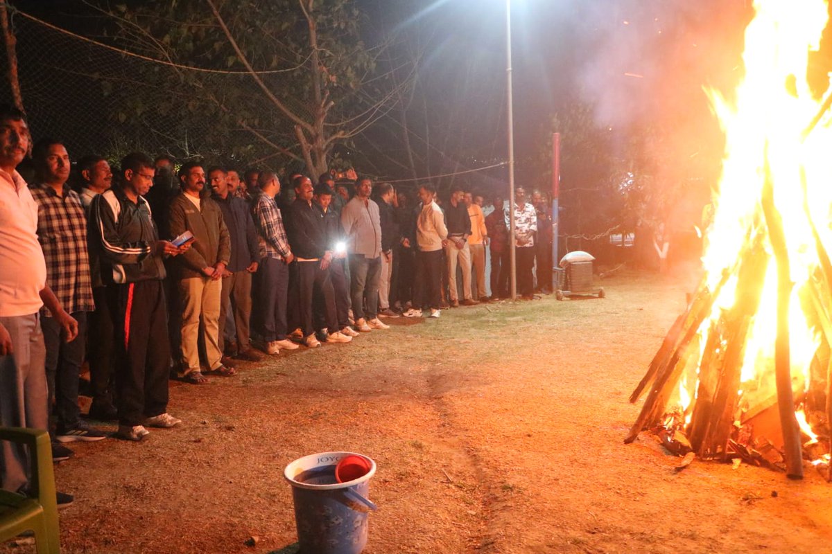 On 02/03/2026, Personnel of 78 Bn Celebrated "Holika Dahan" along with the family members in a meaningful way.
<a href="/crpfindia/">🇮🇳CRPF🇮🇳</a> 
<a href="/HMOIndia/">गृहमंत्री कार्यालय, HMO India</a> 
<a href="/northeast_zone/">North East Zone Hqrs</a> 
<a href="/mnp_2018/">M&N Sector CRPF</a> 
<a href="/NesHqr/">North Eastern Sector, CRPF</a> 
<a href="/dig_kma/">DIG OPS KMA CRPF</a> 
<a href="/rangesilchar_05/">RANGE SILCHAR CRPF</a>