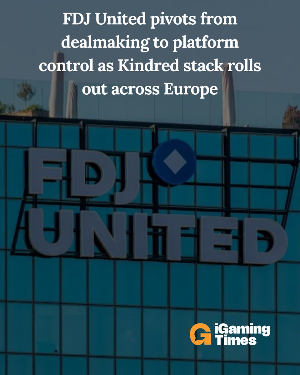 igaming_times's tweet image. FDJ United pivots from acquisitions to platform control as the Kindred stack rolls out across Europe.

igaming-times.com/news/corporate…

#iGaming #FDJUnited #Kindred #Regulation