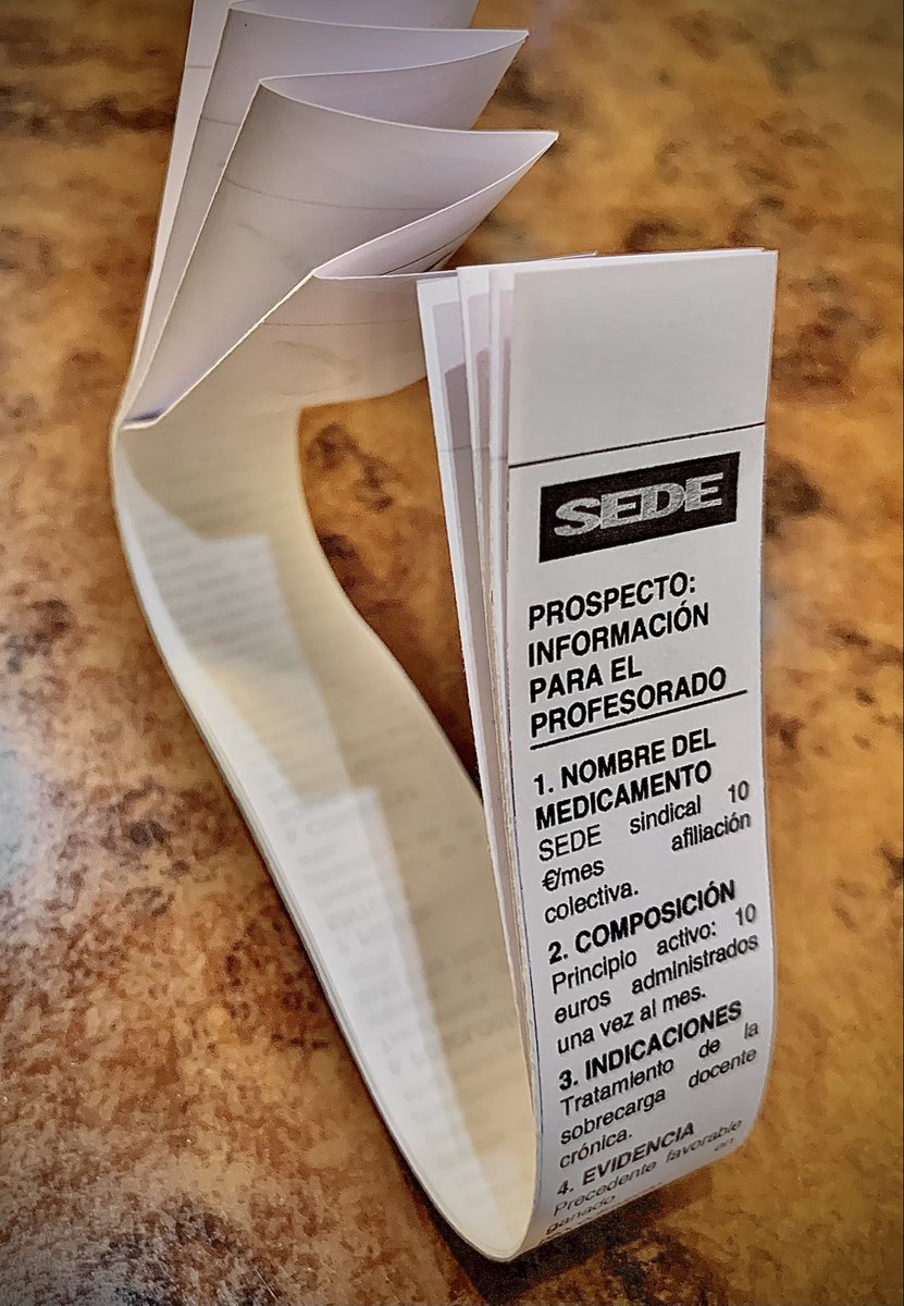 SEDE_sindical's tweet photo. Prescripción para #Jubilación60 https://t.co/ZmusUhsKcR