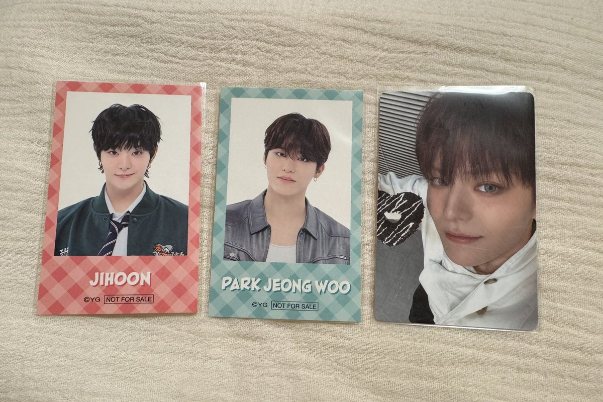 TREASURE 交換 トレカ 予約特典 はぴだんぶい 【譲】画像のもの 【求