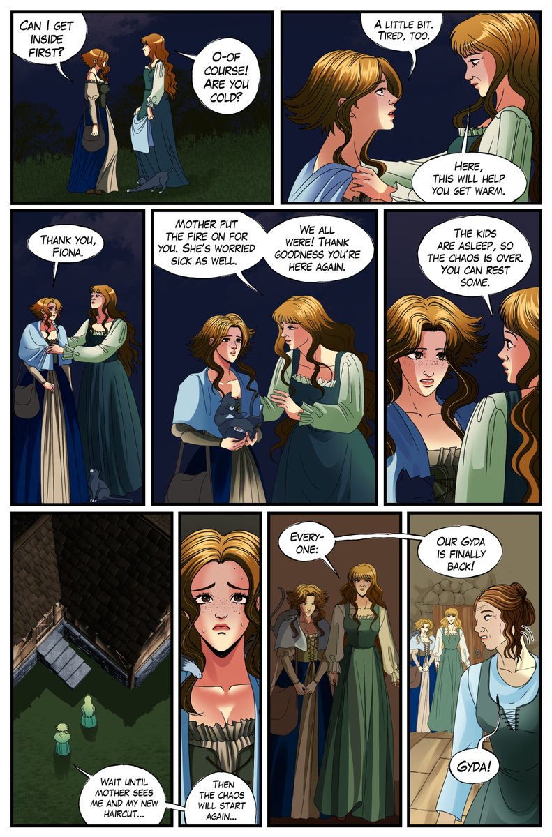 OrcofMine's tweet photo. Page 161 of my comic : Orc of mine - monsterromance  #comicpage #monsterromance #webtoon #fantasyromance #romancecomic sharing is caring! https://t.co/DJpUqQKVr0