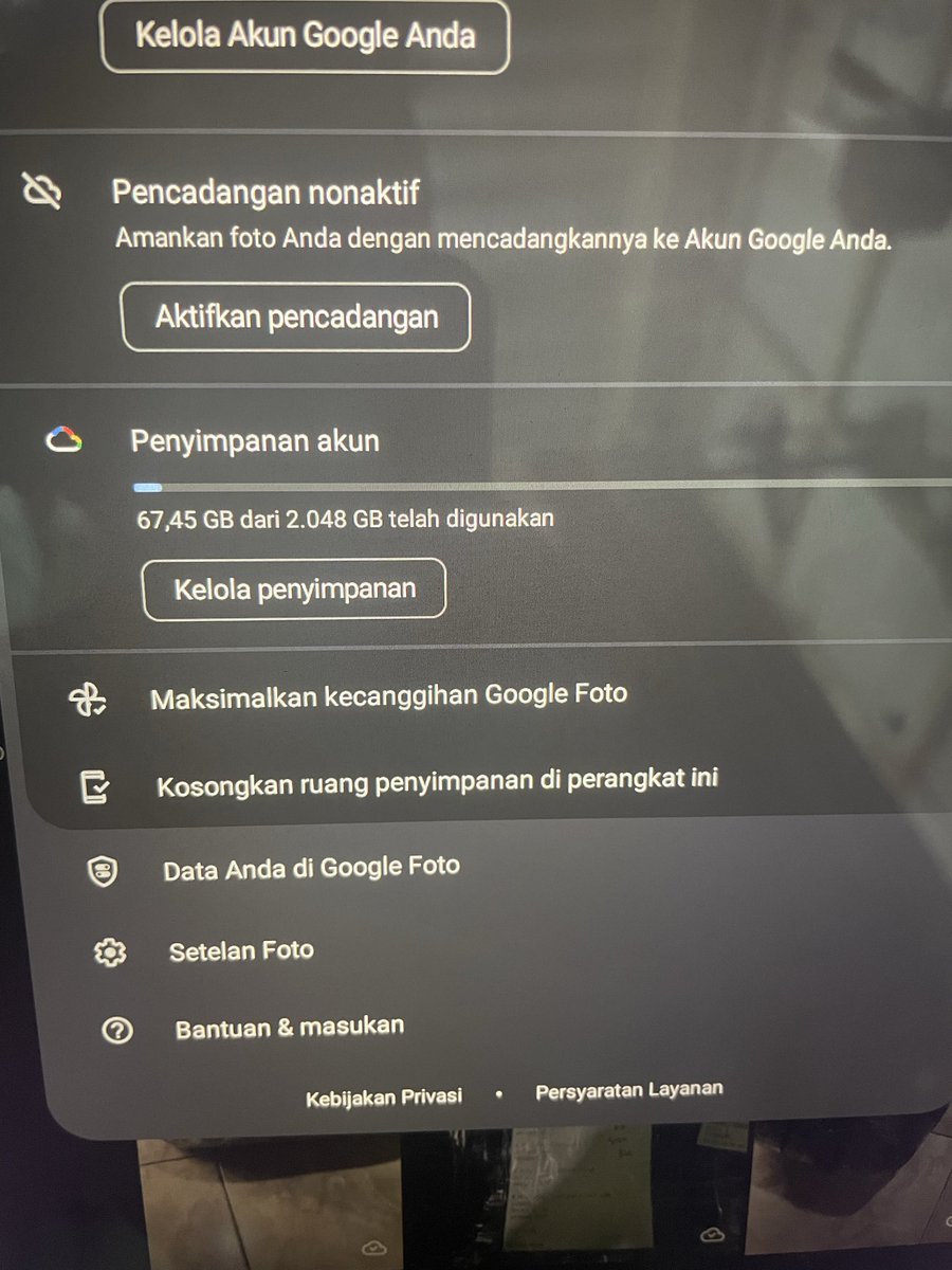 Herry2905's tweet photo. @hanifproduktif Beruntung banget punya penyimpanan Google 2000 gb jadinya foto vidio masuk ke sana semua , sini dm gw kasih free yg mau https://t.co/3VmDsCL9wm