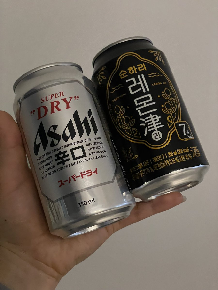 shark3215's tweet photo. 이거 두개 섞어마시면 레몬맥주 진짜 맛있음 https://t.co/e4qjUOm1hf