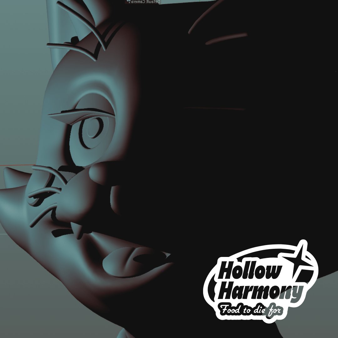 Raviolly_'s tweet photo. Hey everyone!!

It's been a long time, I've been very busy

But I'm here to announce a project, a collaboration with some friends

HOLLOW HARMONY ✨

It's a classic FNAF fangame, set in an American diner in the 70s; the game is a prequel to the universe of my main circus project. https://t.co/BwebxzM6zq