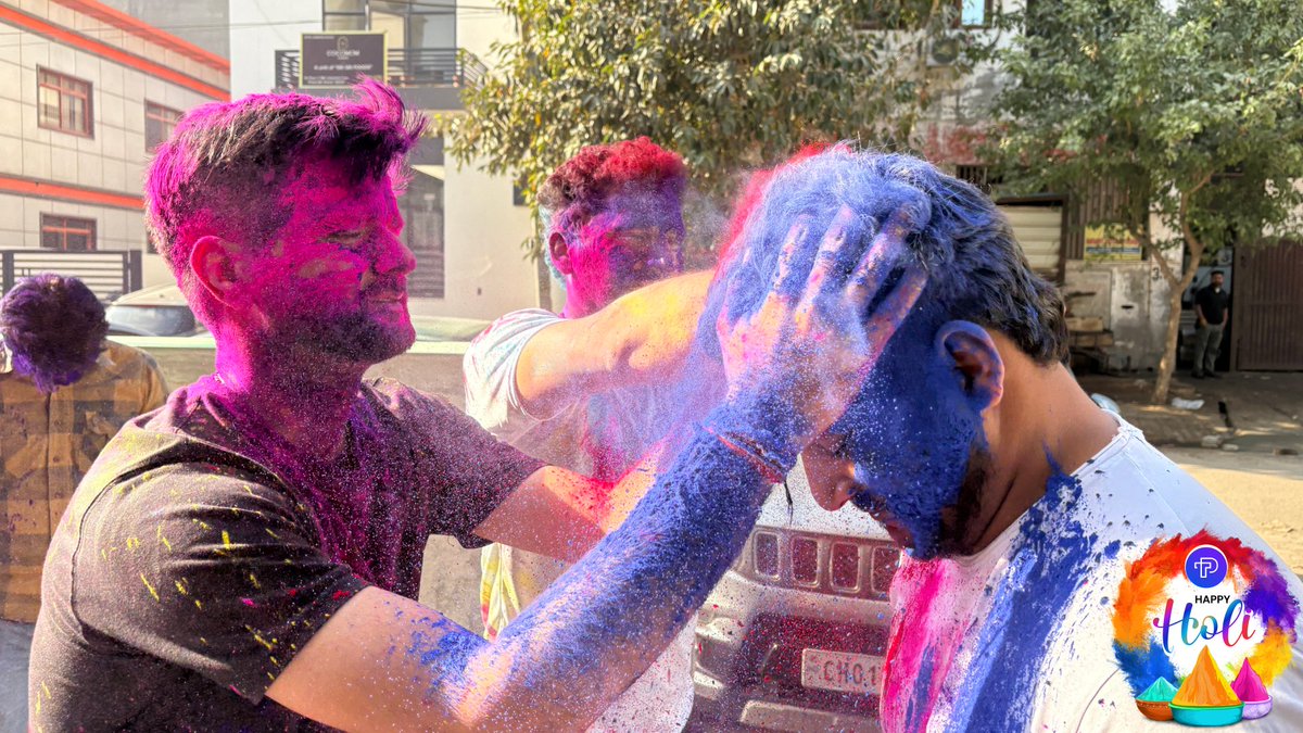 TechPrastish's tweet photo. A splash of color, a burst of laughter, and a lot of team spirit. Our #Holicelebration was truly memorable.

Here’s a glimpse of some vibrant moments from today’s celebration at @TechPrastish.

#happyholi #holi2026 #festivalofcolors #lifeattechprastish #techprastish #TPians https://t.co/iHIRovEY4i