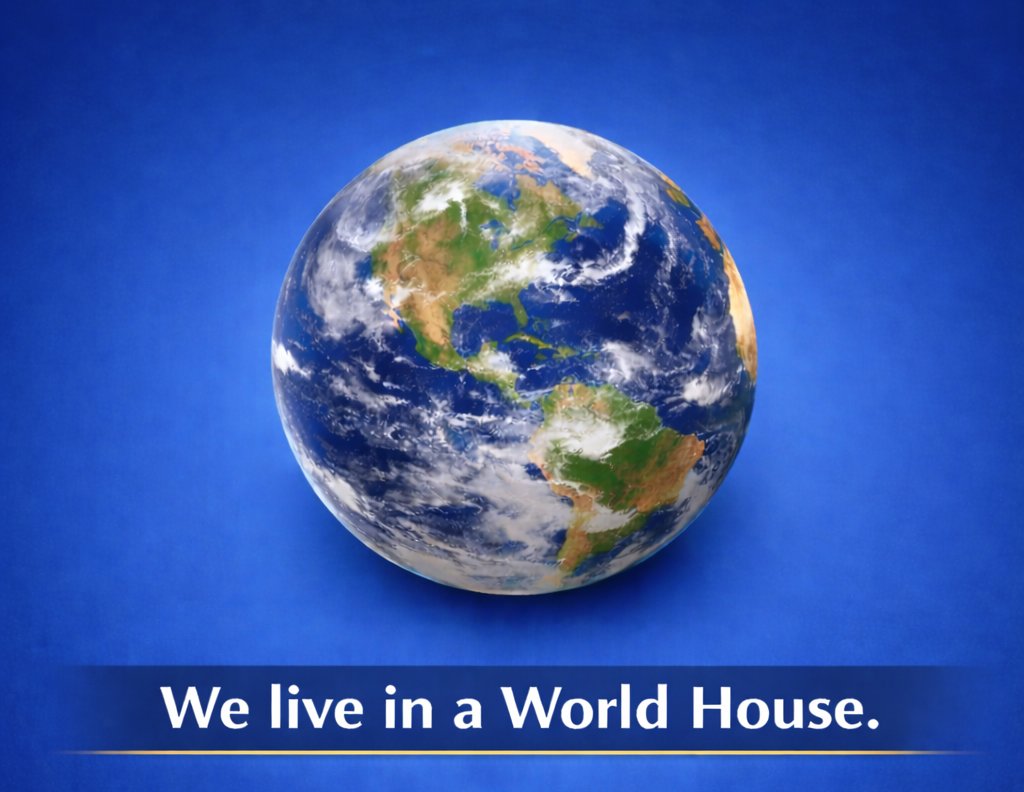 BerniceKing's tweet image. My father described our globe as a World House, where people of different cultures, races, and backgrounds must somehow learn to live together in peace. We are witnessing, in real time, what happens when we refuse that responsibility.

#WorldHouse #BelovedCommunity #MLK