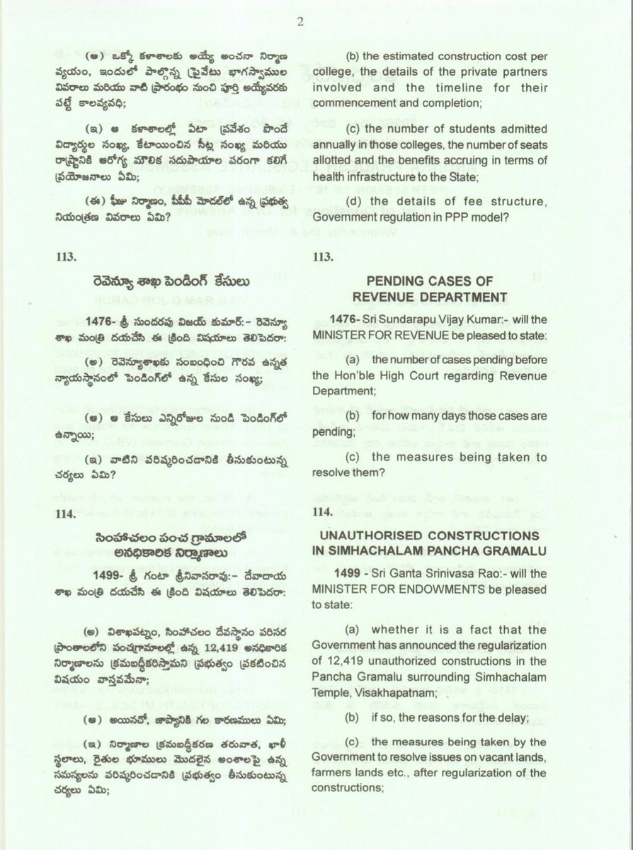 Legislative Assembly, Andhra Pradesh tweet media