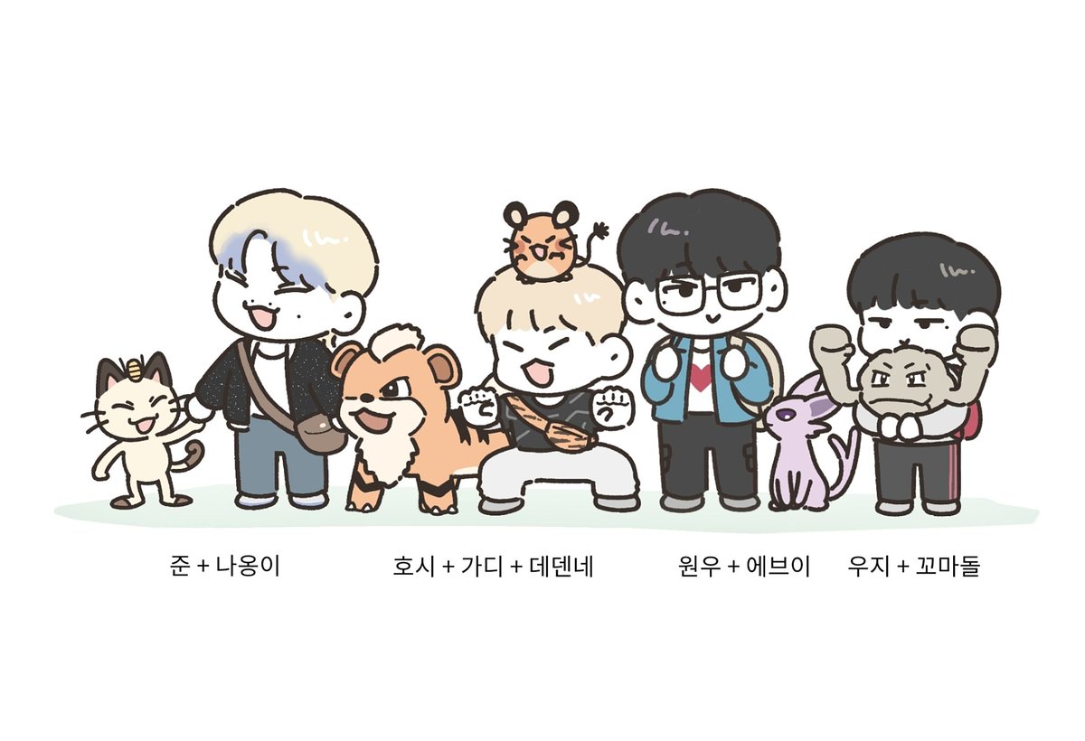 PoDoPoDoP0's tweet photo. 븐틴세 + 푸키먼 모아보기~~ https://t.co/5rQmERsUlo