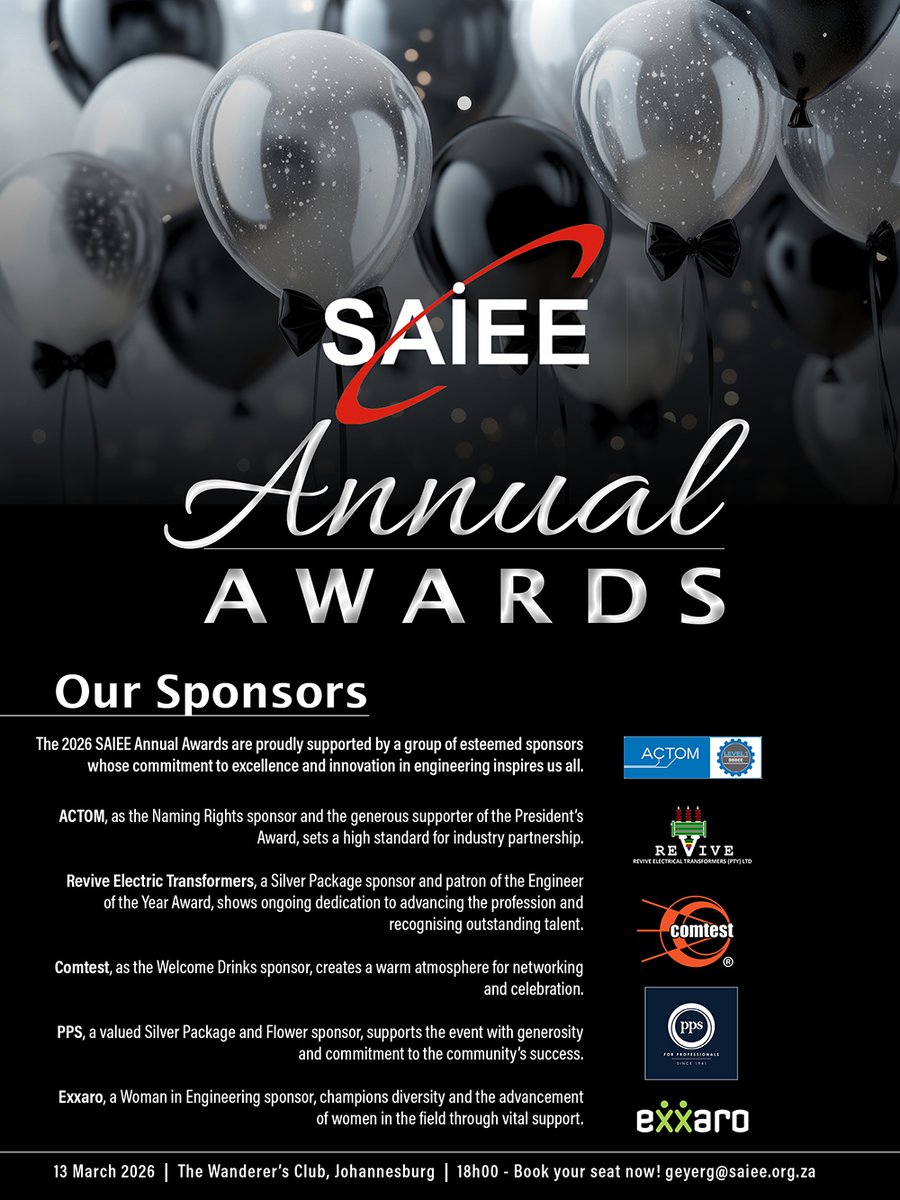 South African Institute of Electrical Engineers tweet media