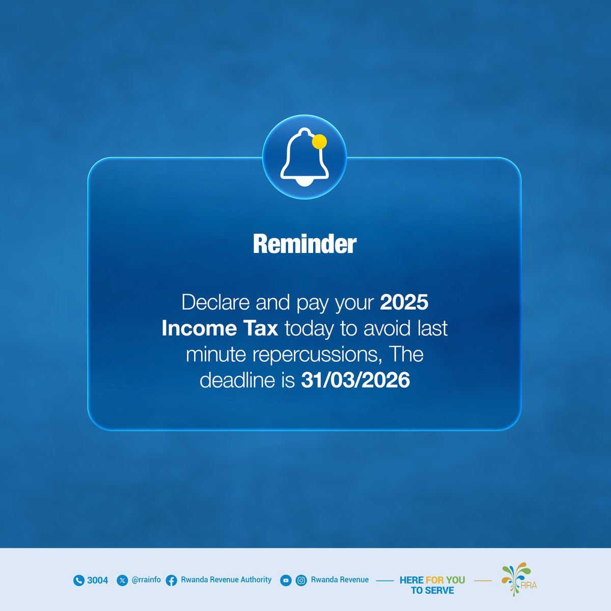 Rwanda Revenue Authority (RRA) tweet media