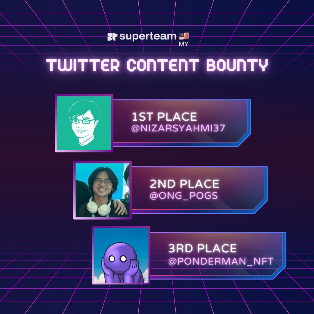 Superteam Malaysia tweet media