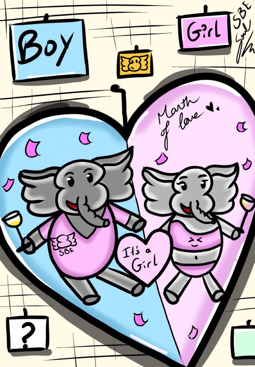 Good morning 😃☀️ 

Boy 🩵 or Girl 🩷??!

I’m in love with the last cutest Stylist Baby Elephant airdrop …actually I love all of them.

opensea.io/collection/sty…

<a href="/Soulmate889/">Soulmate | SBE Founder 👩‍💻</a>