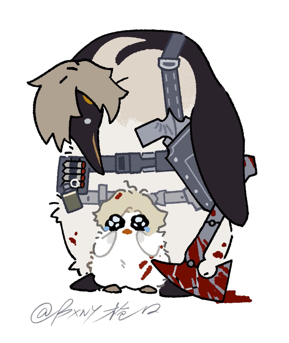 妈妈是一只魁梧的企鹅
#ResidentEvil #ResidentEvilRequiem 
#LeonKennedy #GraceAshcroft 
#里昂肯尼迪 #格蕾丝