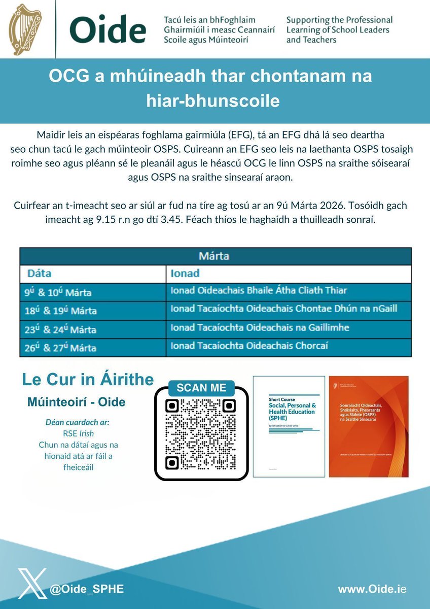 Oide SPHE Post-primary tweet media