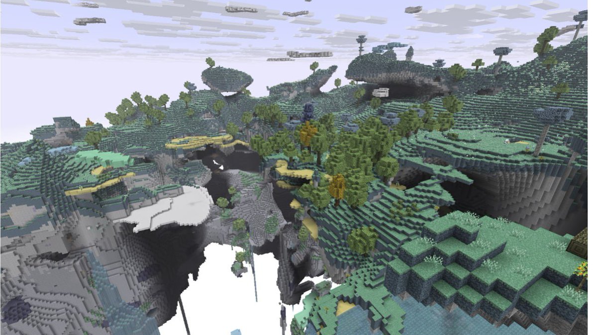 nikosber_'s tweet photo. The legendary mod for paradise in Minecraft has received an update https://t.co/1KENoQuuZs