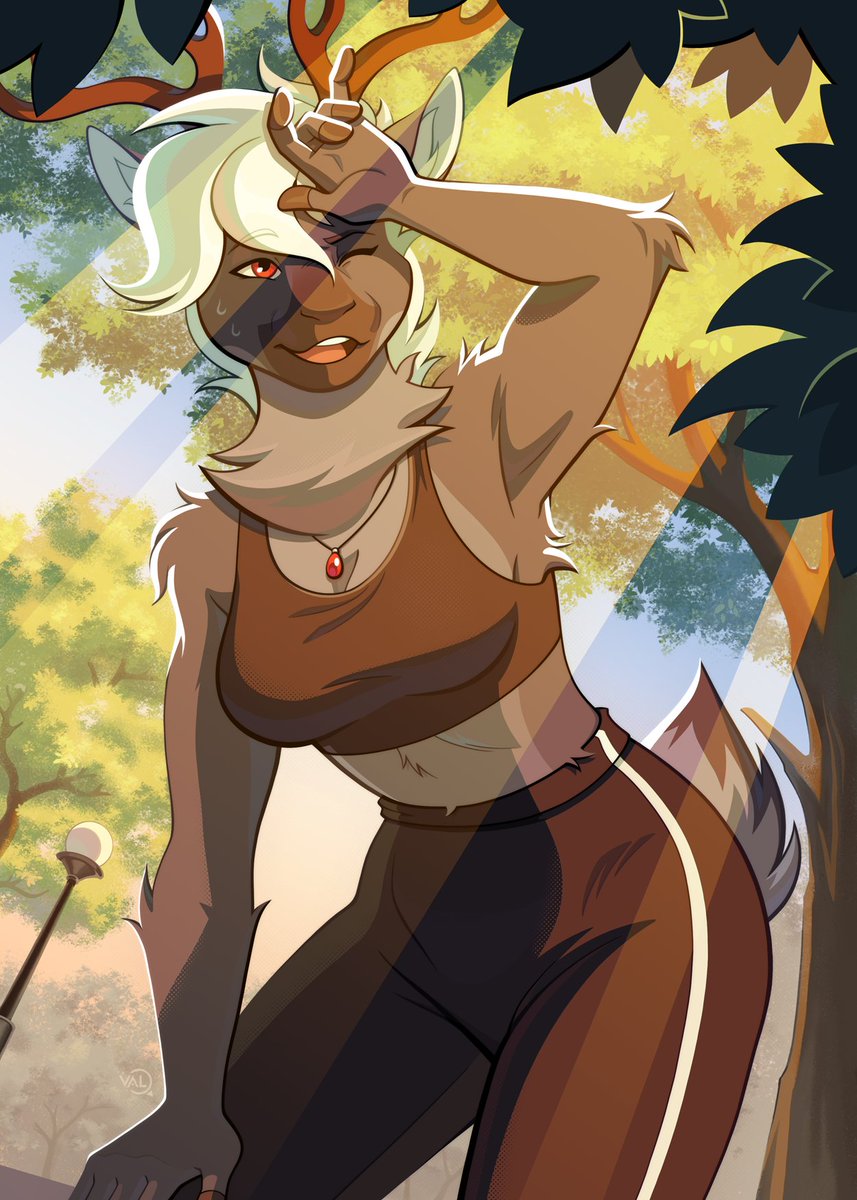 Val6Q's tweet photo. After a run 🍃
Finished YCH commission for katt (FA) https://t.co/G9MGRYKA0R
