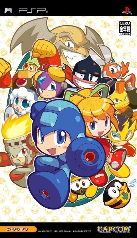 Mega Man Powered Up for PSP was released on this day in Japan, 20 years ago (2006)