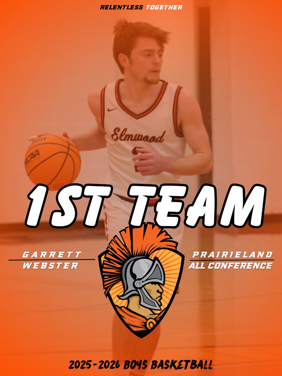 EHSTrojansBball's tweet photo. Congratulations to Garrett Webster and Quinton Johns for being named to the 2026 Prairieland North Division All Conference Team. #Relentless2gether #TheTrojanWay https://t.co/rdVu35u2D6
