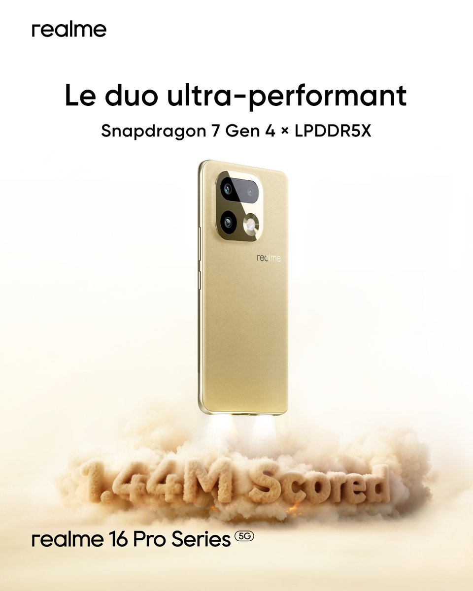 realme France tweet media