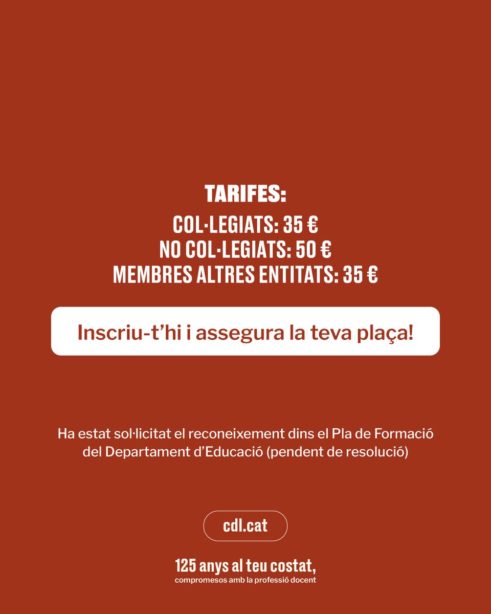 Col·legi de docents tweet media