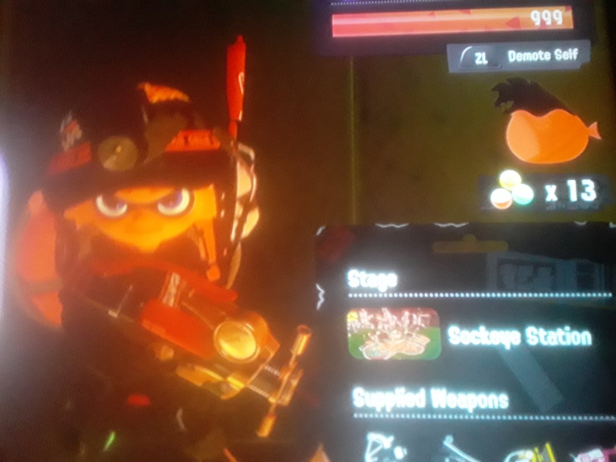 ALT_0_0_7's tweet photo. It has been awhile since I got to play with @IfIHaveToo
Check out his stream here: https://t.co/0jcarFUXoE
GGs Lothar, Erebus, and CraftyPanther!
I said it once and I will say it again, Sploosh is my favorite #SalmonRun weapon!
#Splatoon3 #NintendoSwitch2 #Sploosh https://t.co/I039xvcLTl