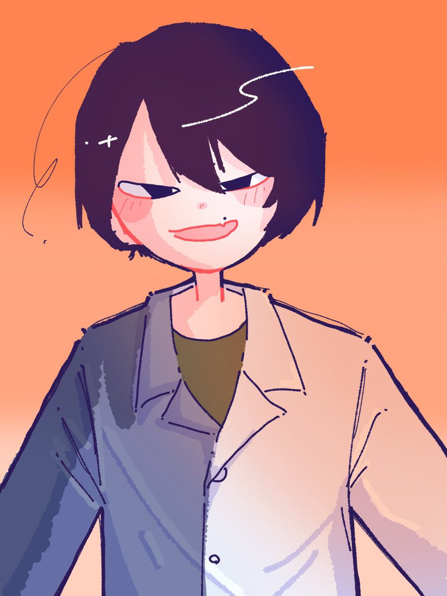 nekonosuke30's tweet photo. 🏷️いいねした人のメディア欄覗いて素敵絵を私の絵柄で描いてもいいですか 
なんとも儚いﾓﾖ描かせていただきました✨ありがとうございました！！ https://t.co/fdJv2HLfdz