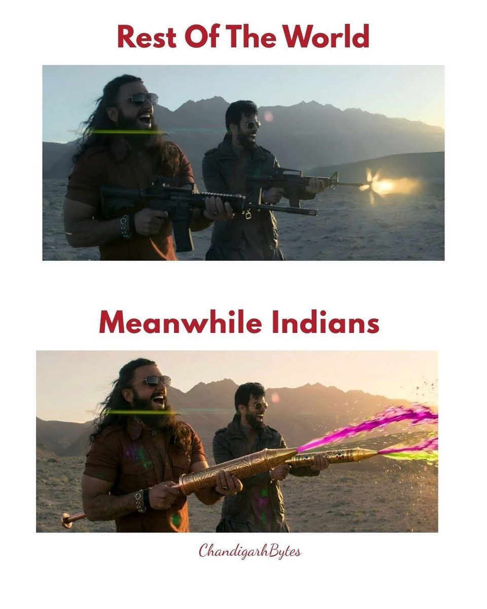 ChandigarhBytes's tweet image. Us Moment hai ji ?
Kisi ko pata chl gya hai to bta do kab hai holi 👇

#chandigarhbytes #chandigarh #memesdaily #memeoftheda