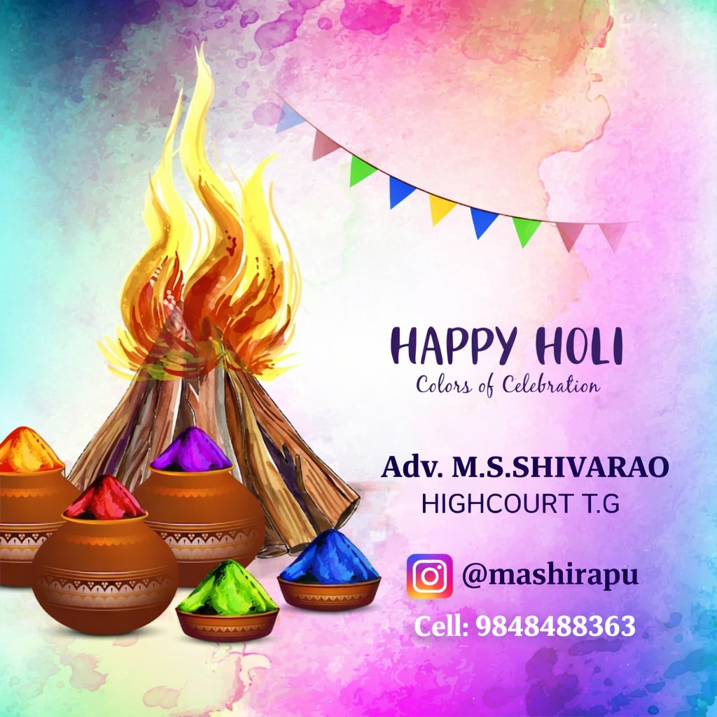 mashirapu's tweet photo. Happy holi all https://t.co/nwq6KXBZdr